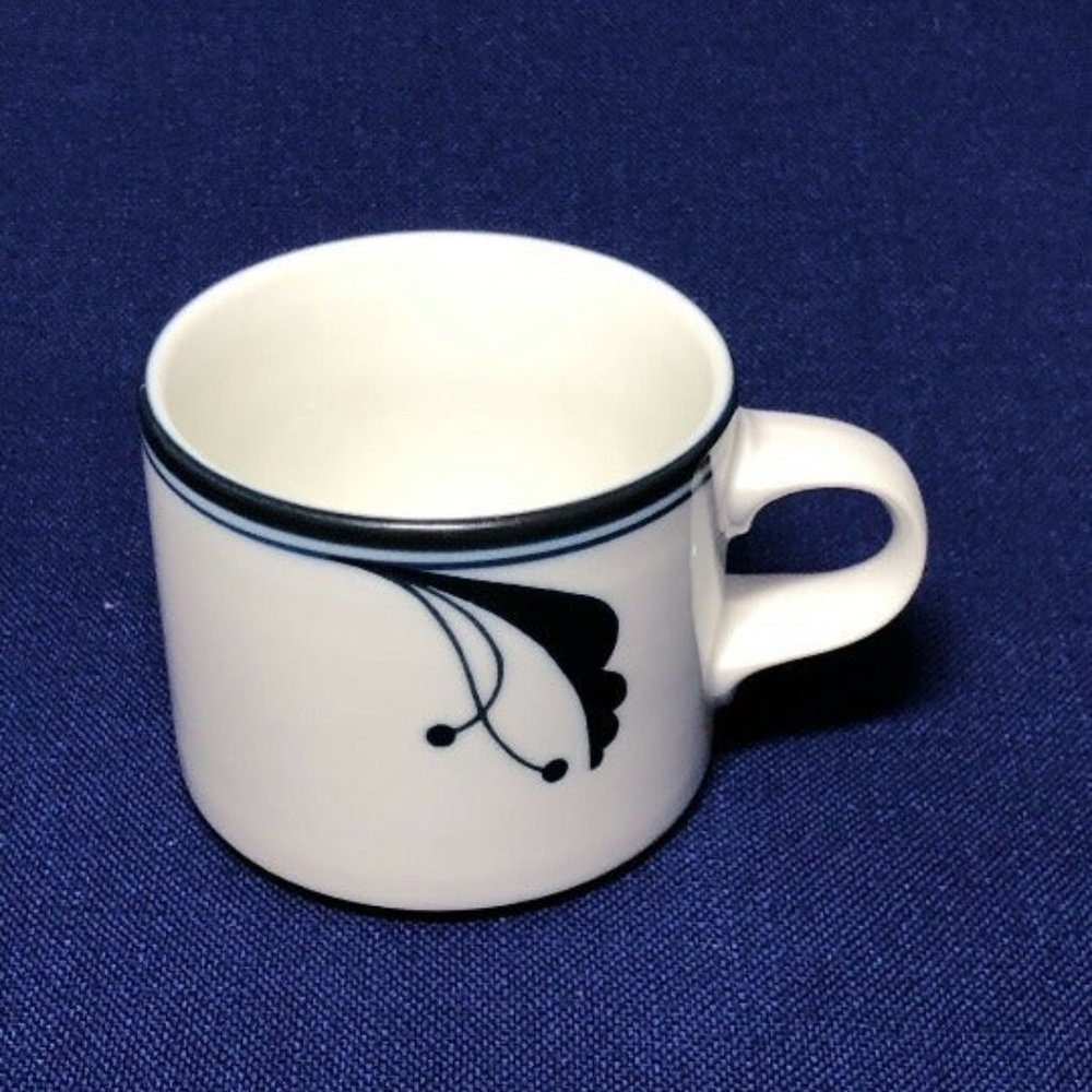 Dansk Flora Bayberry Blue Coffee Cup